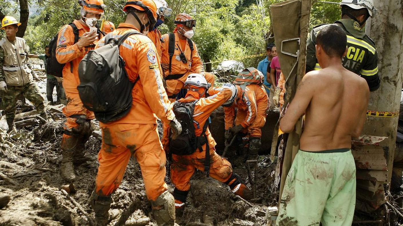 Le immagini da Salgar, in Colombia