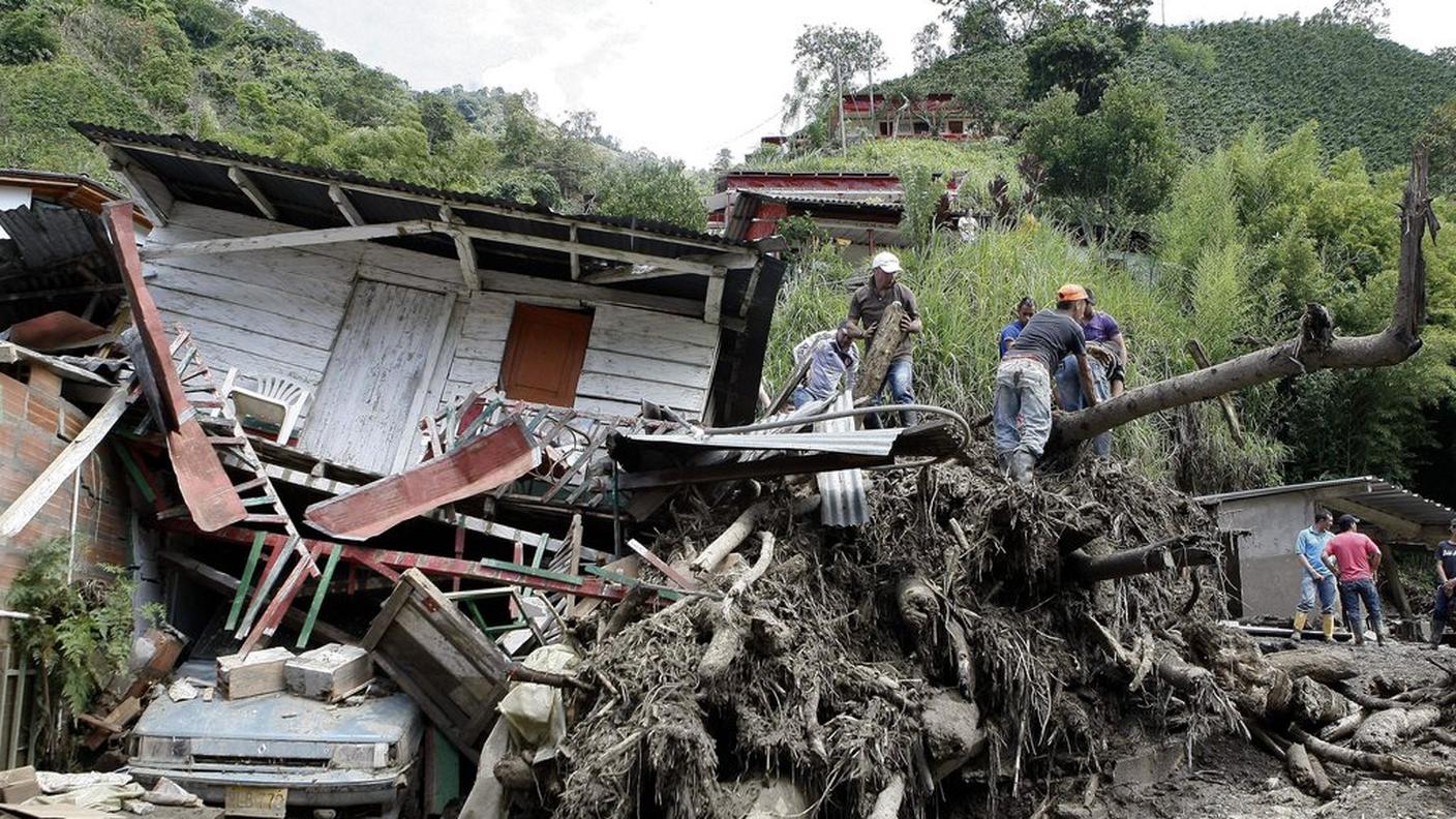 Le immagini da Salgar, in Colombia