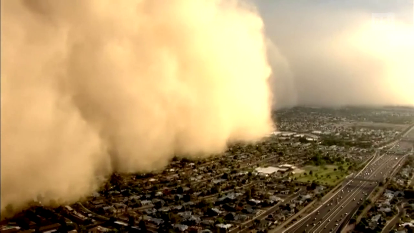 Tempesta di sabbia in Arizona