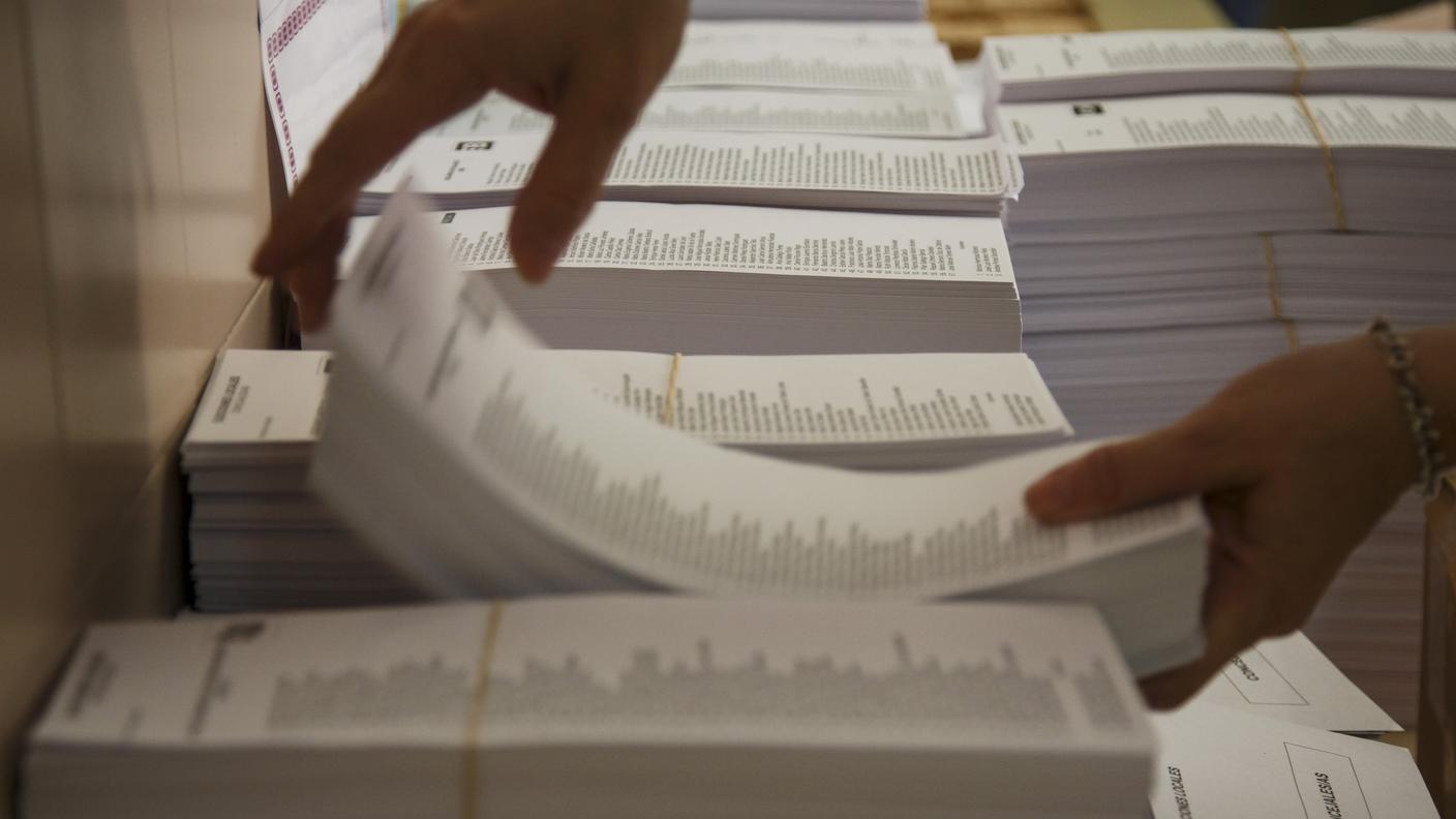 Tutto pronto per il voto