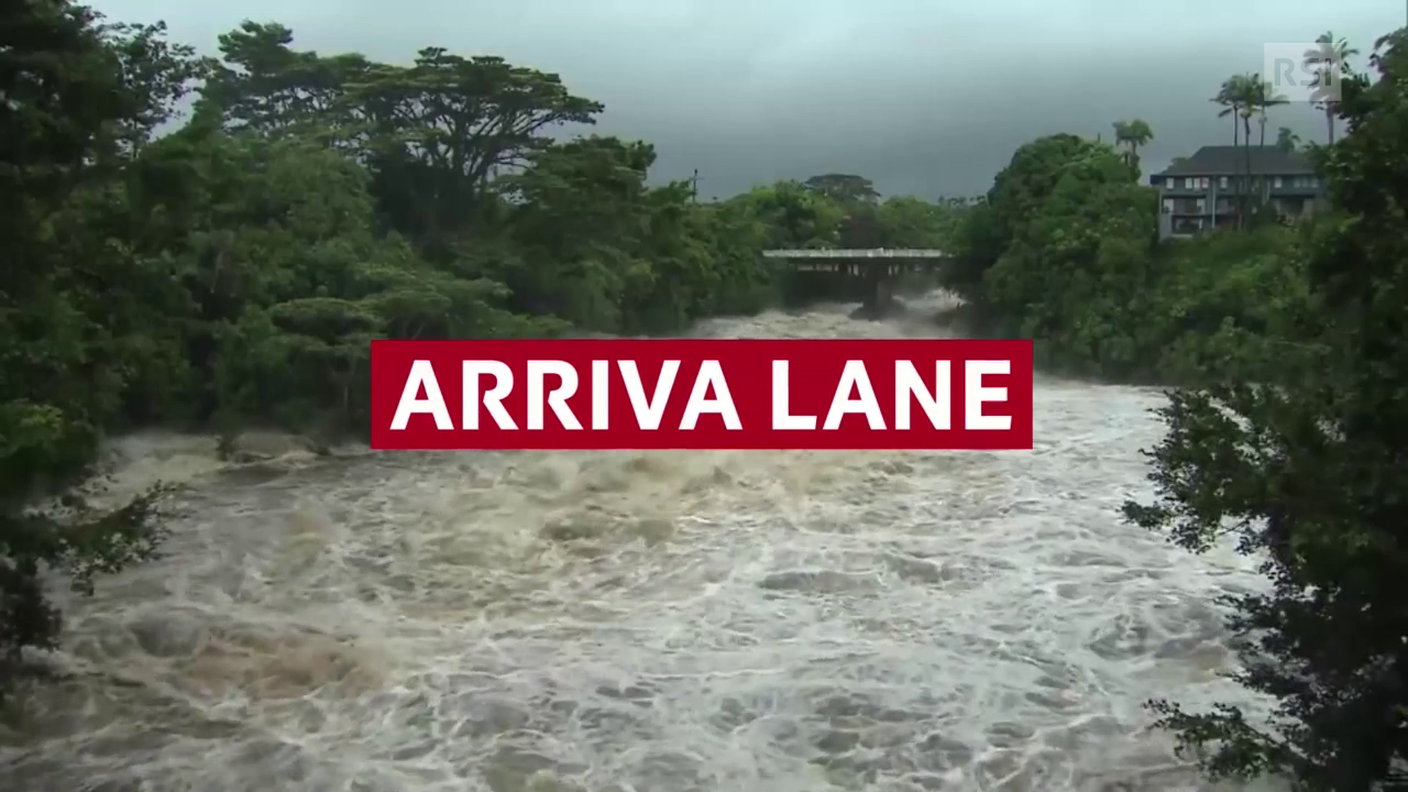 Le Hawaii si preparano all'arrivo dell'uragano Lane