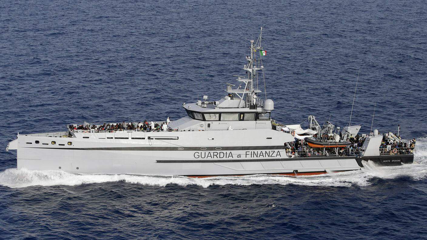 Operazione di salvataggio nel mar libico