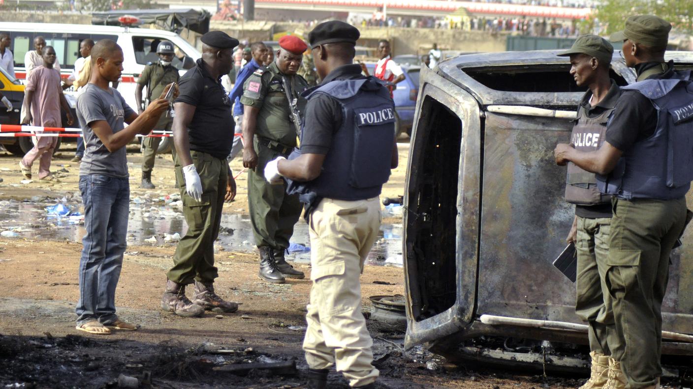 Esplosione in Nigeria, immagine d'archivio
