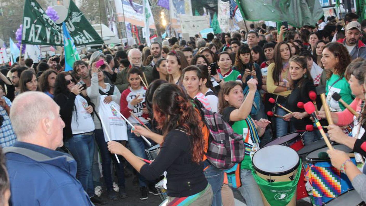 Un momento della manifestazione