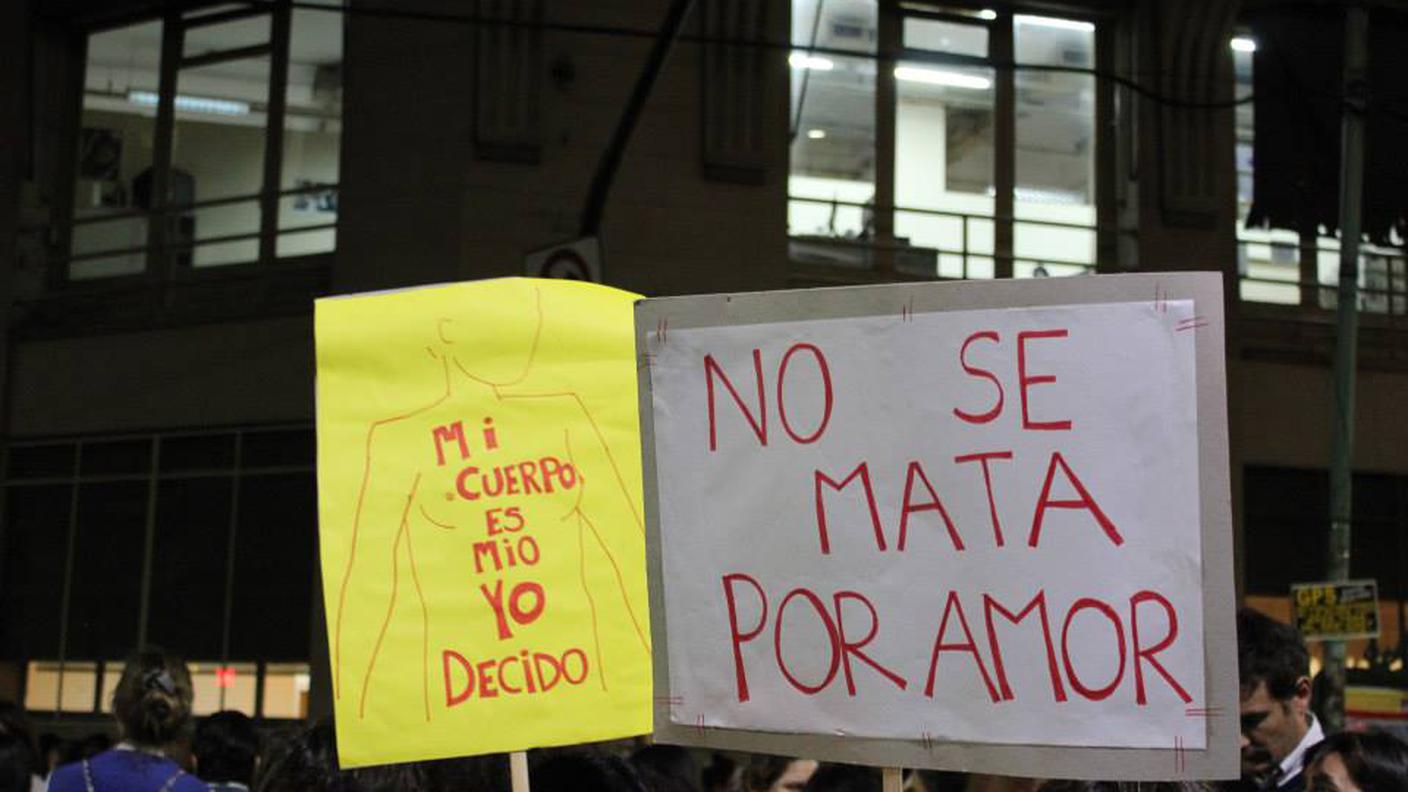 Un momento della manifestazione