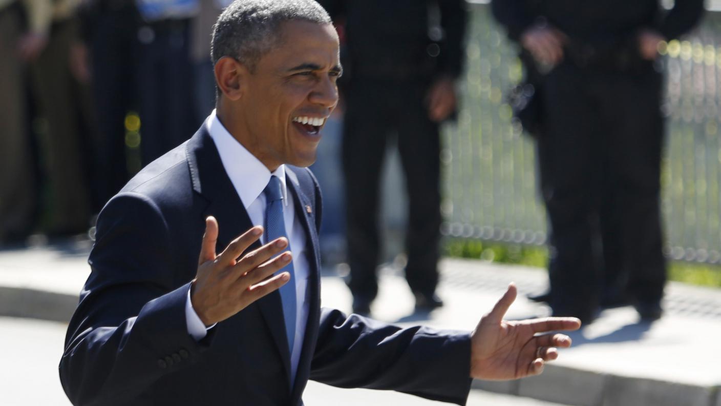 Obama tra la gente