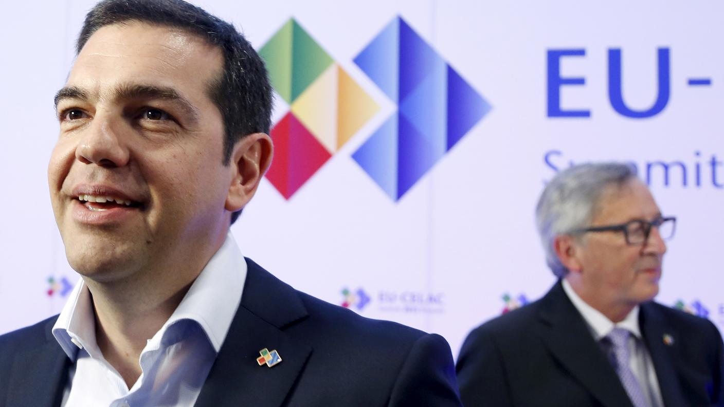 C'è sempre discordanza di vedute tra Tsipras e Juncker