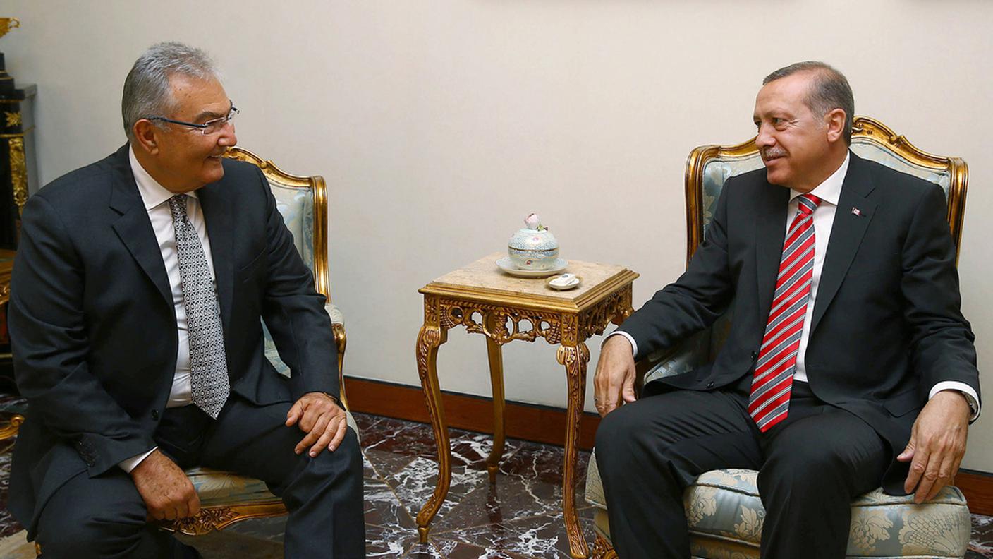 Erdogan a colloquio con Baykal
