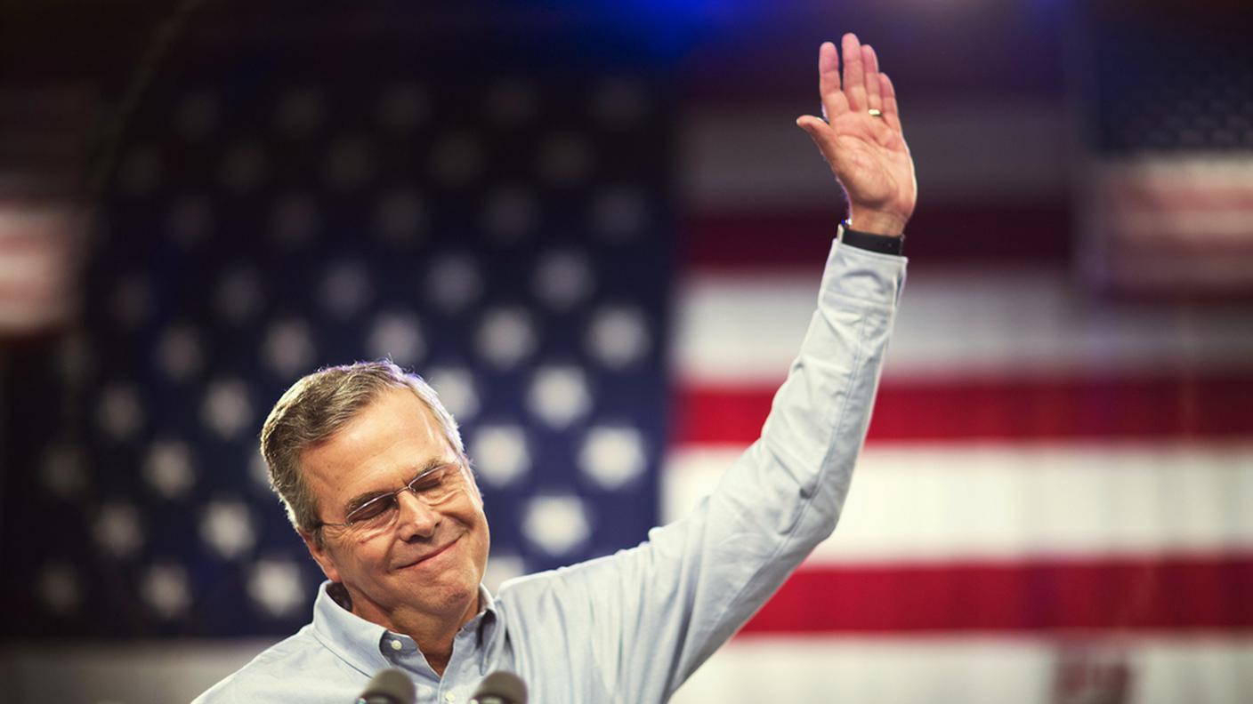 Jeb Bush al Dade College di Miami