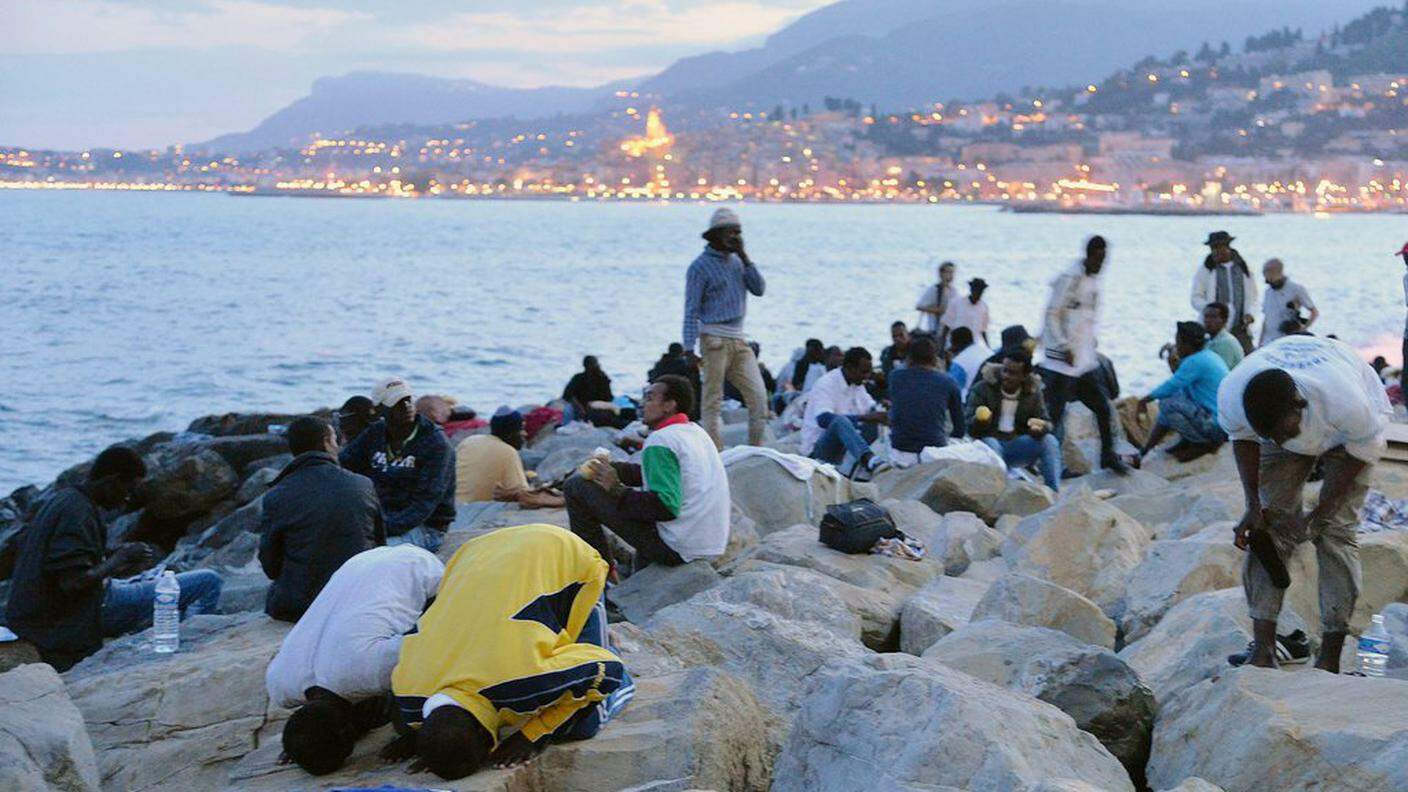 Migranti bloccati a Ventimiglia