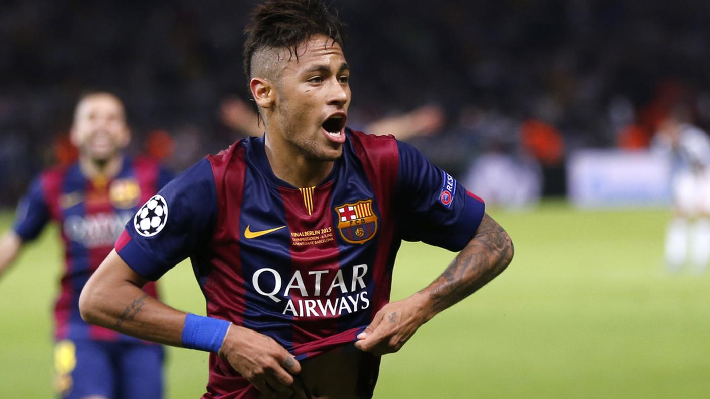 Neymar in maglia blaugrana