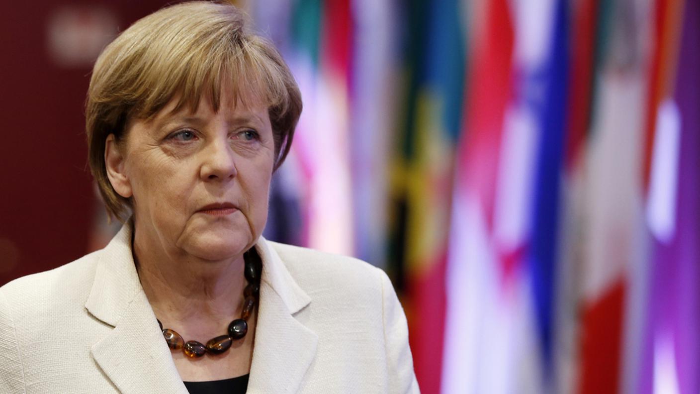 La cancelliera tedesca Angela Merkel