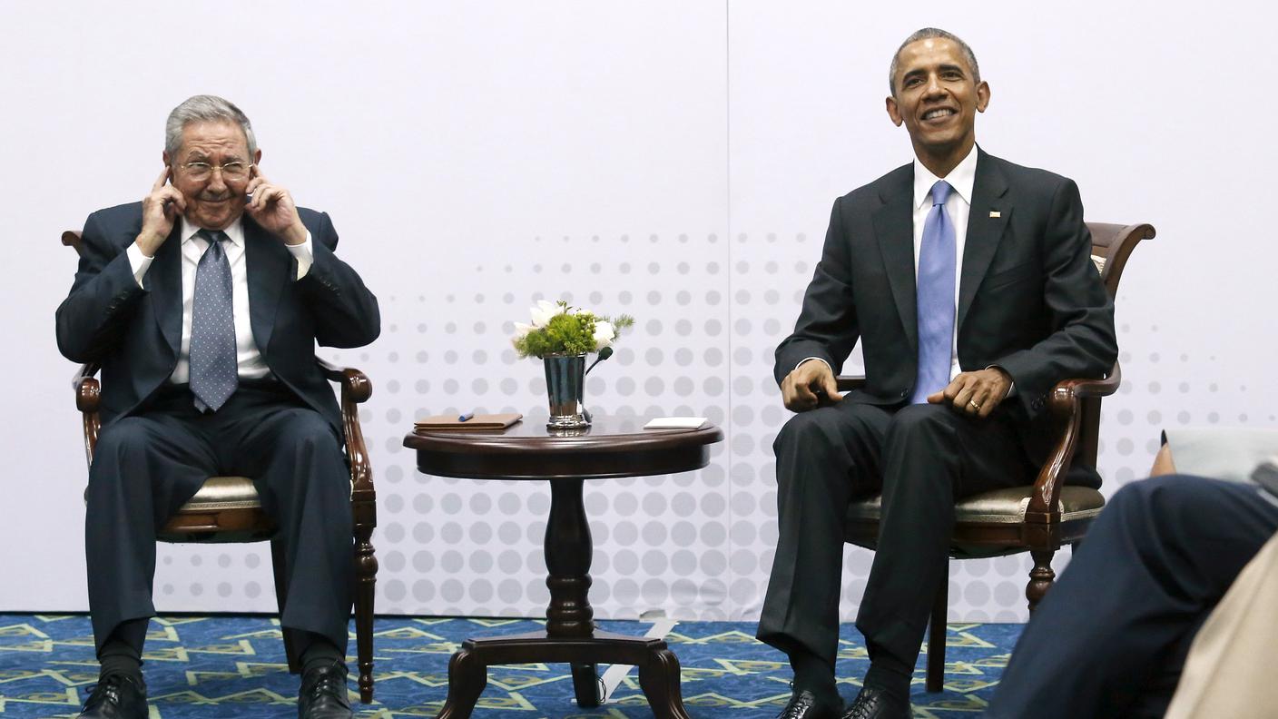 Raul Castro e Barack Obama