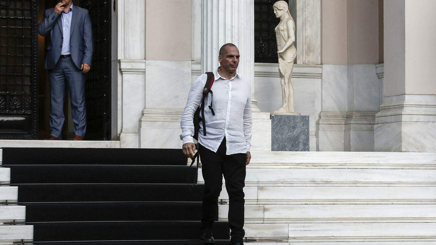 Il ministro delle finanze Varoufakis
