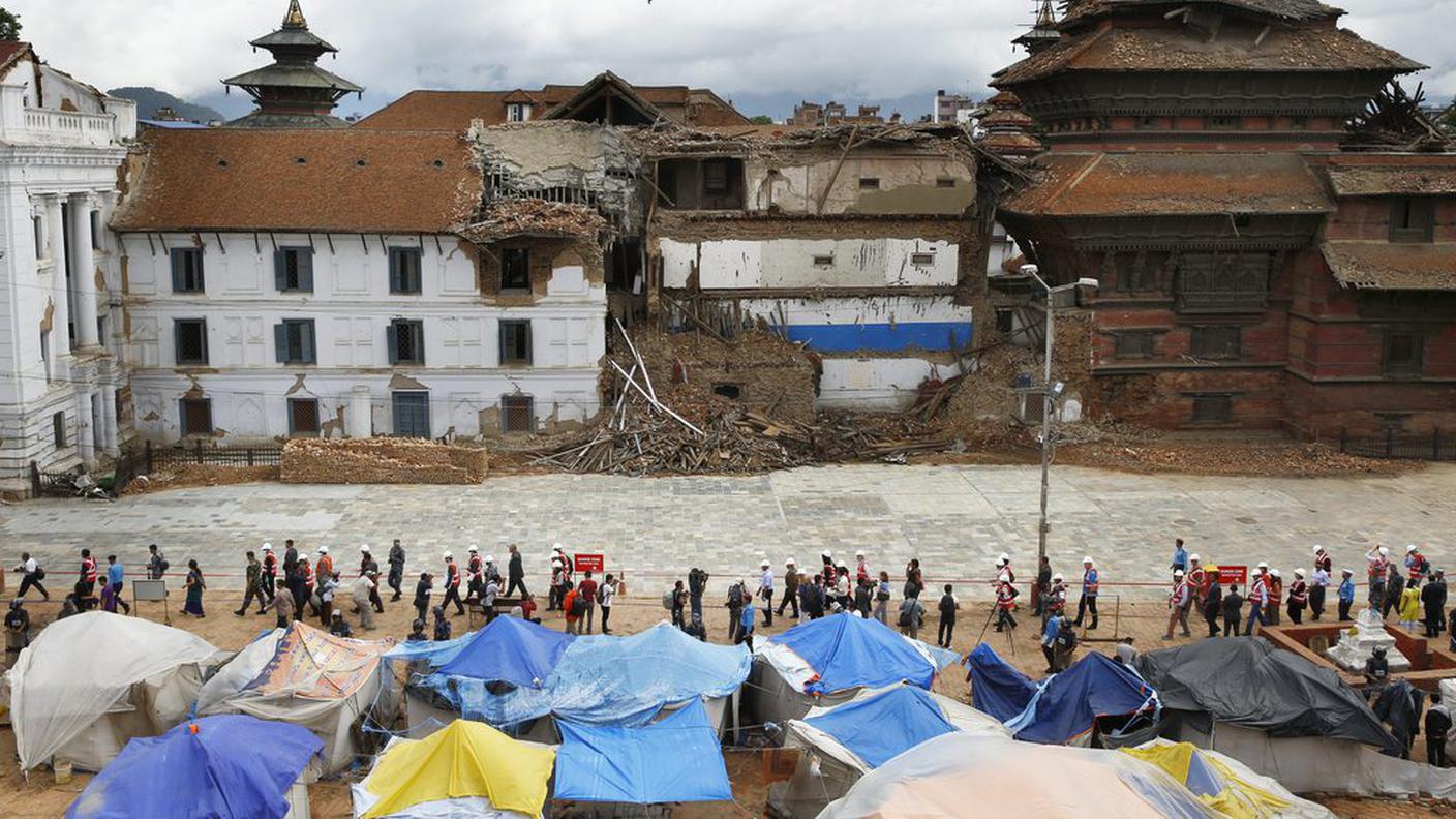 Migliaia di morti causati dal terremoto che ha colpito il Nepal in aprile