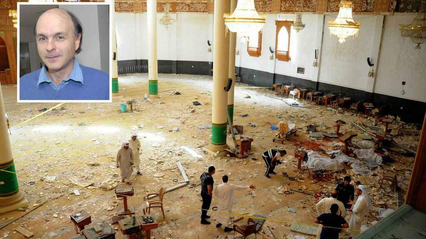 Il commento di Roberto Antonini (nella foto piccola) sulle stragi odierne tra cui quella nella moschea in Kuwait