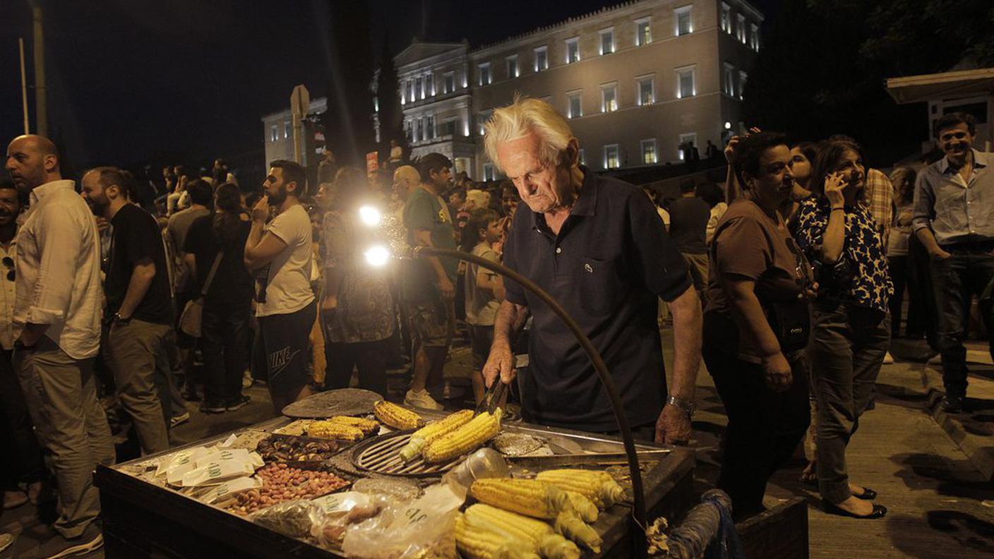 Un'immagine scattata a Atene