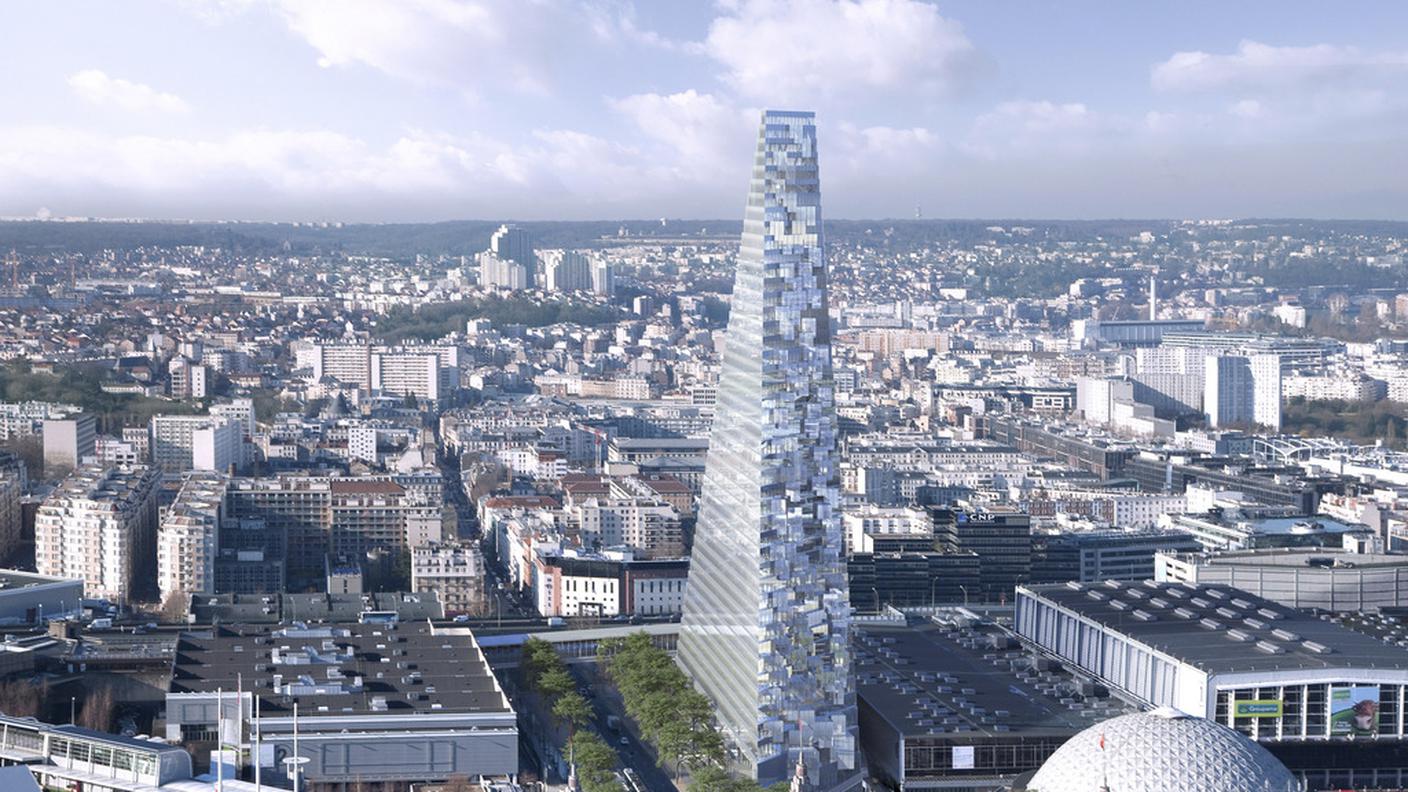 La nuova torre sarà parte del panorama della Ville lumière