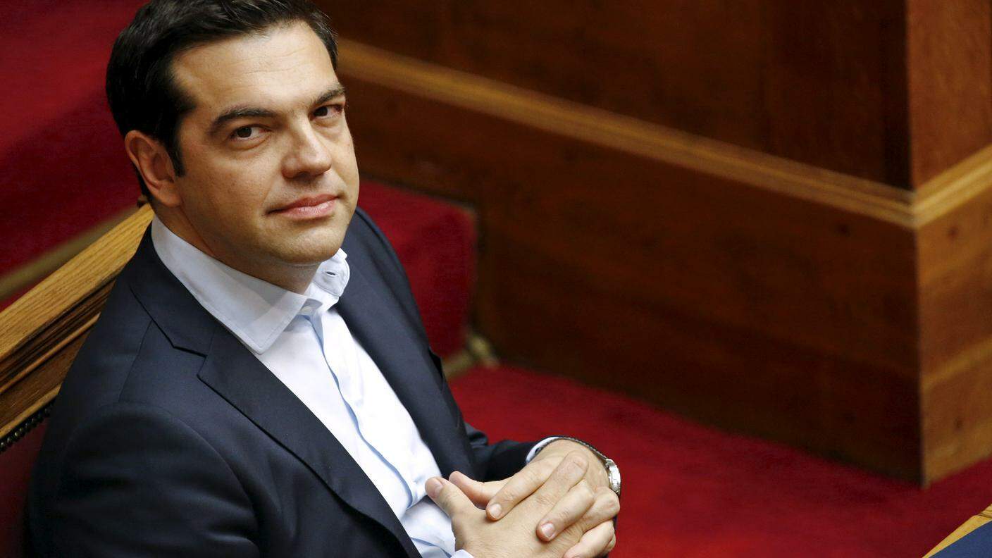 Il capo dell'esecutivo greco, Alexis Tsipras