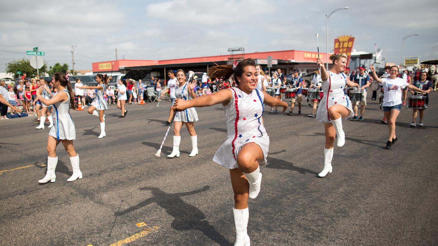 Festeggiamenti in Texas