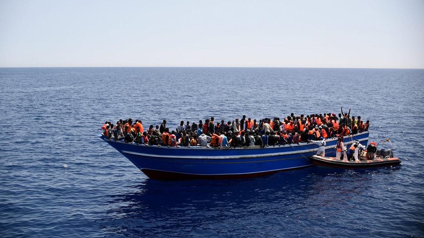 I barconi partono dalle coste libiche