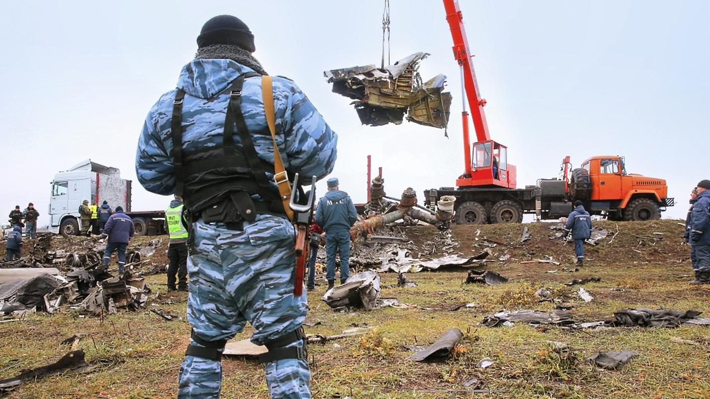 Il recupero dei resti di MH17, il Boeing precipitato nei dintorni di Grabovo