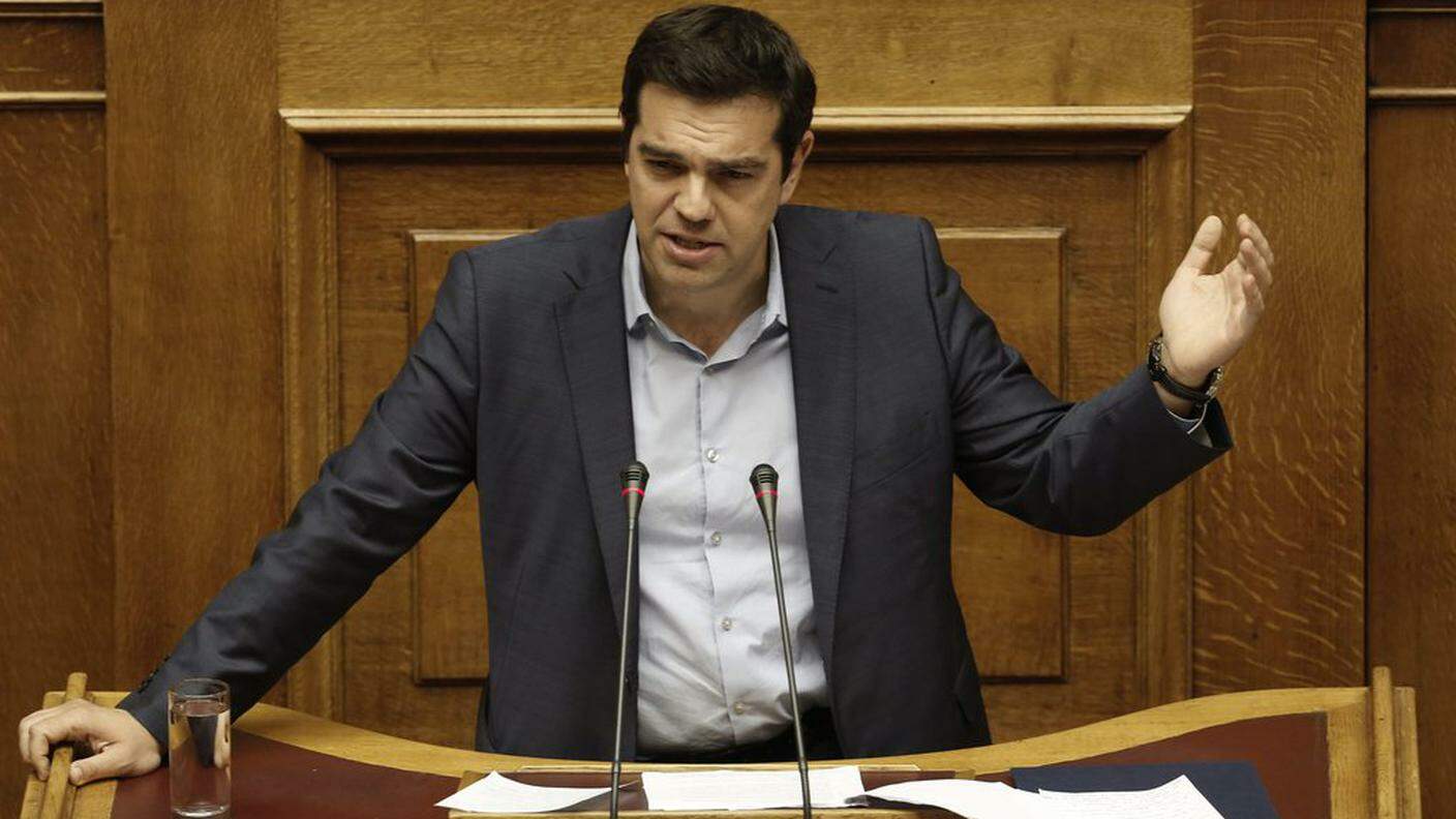 Il primo ministro greco Alexis Tsipras