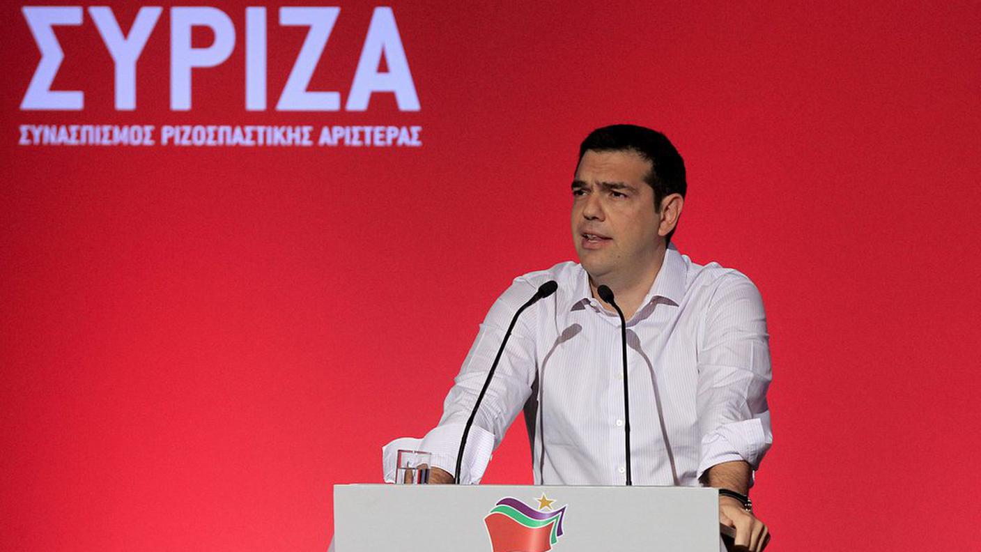 Il primo ministro greco Alexis Tsipras