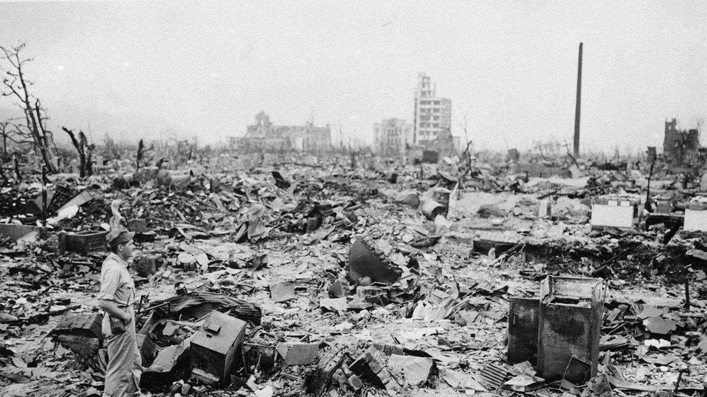 Hiroshima, qualche giorno dopo lo sgancio dell'ordigno