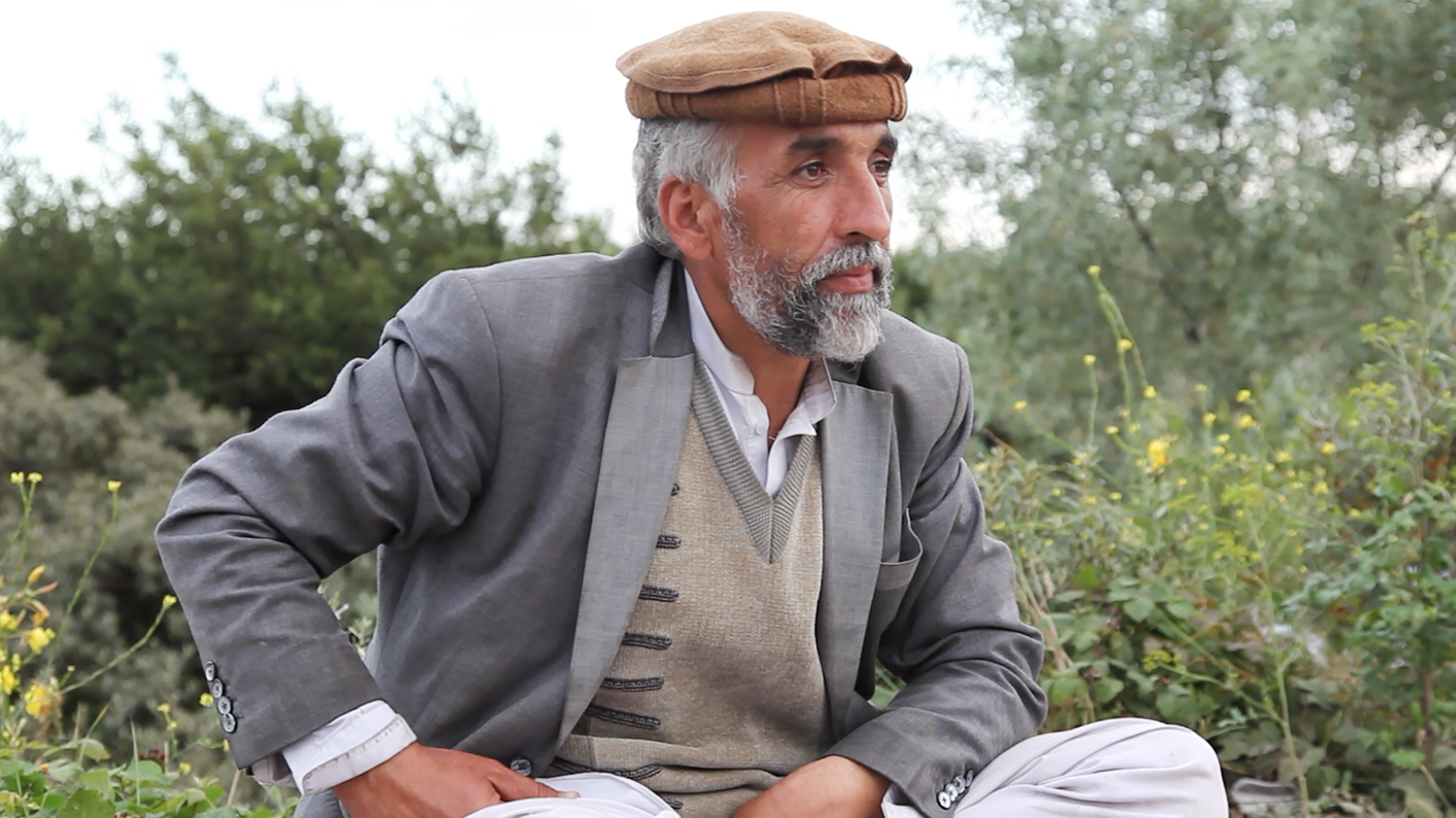 Un profugo afghano