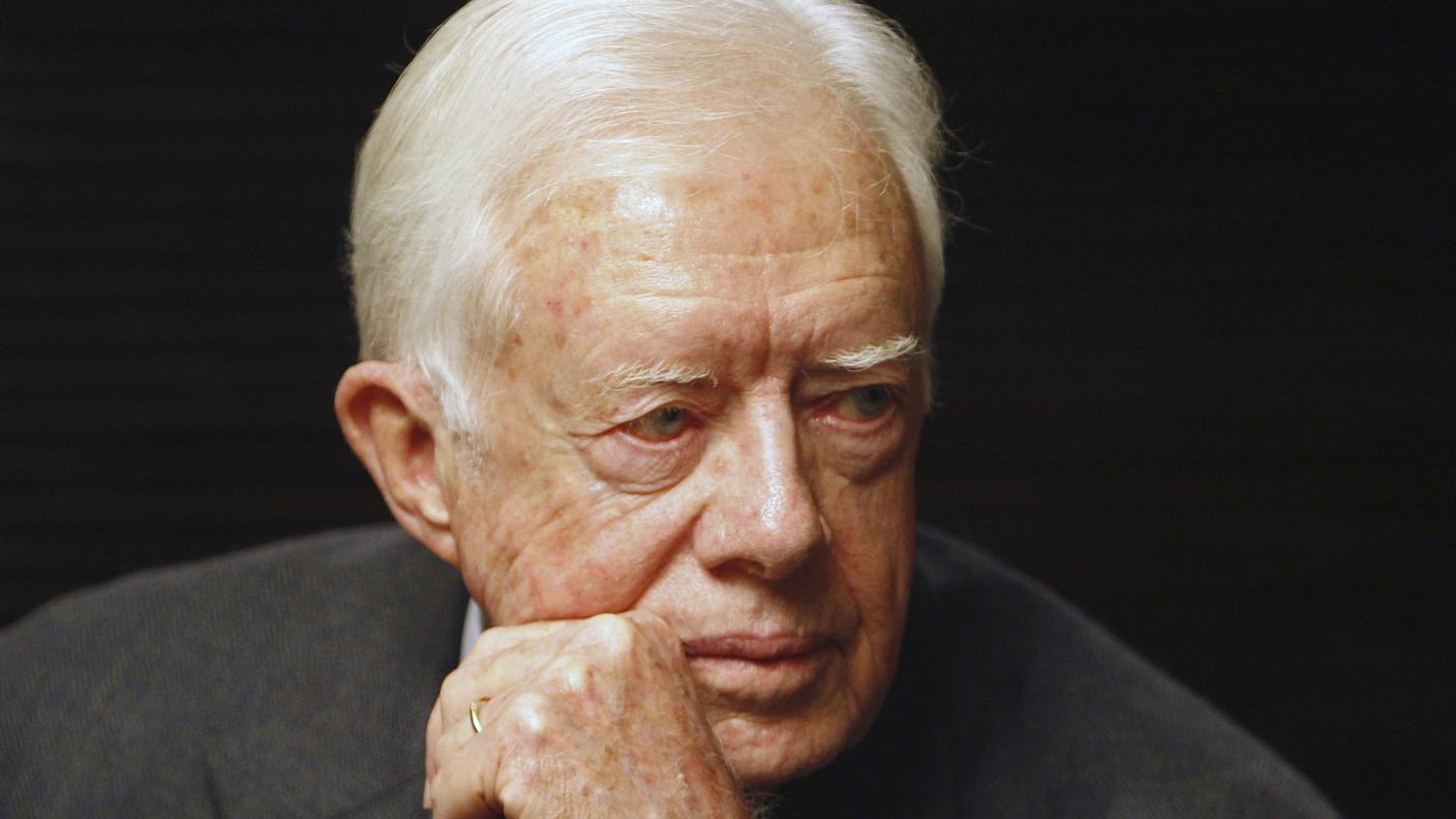 Carter è stato insignito del premio Nobel per la pace nel 2002