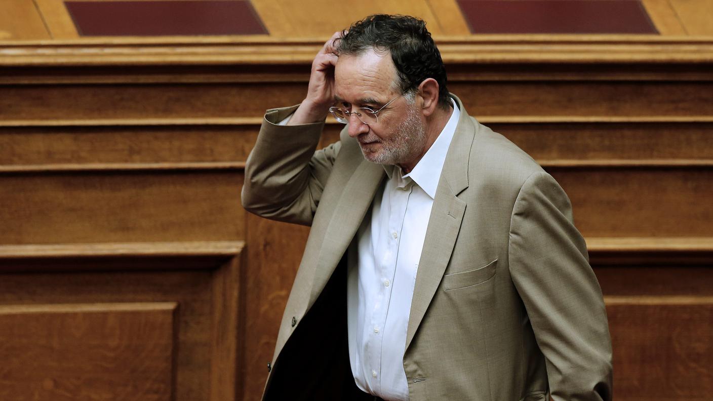 L'ex ministro dell'Energia Panagiotis Lafazanis è a capo del nuovo partito