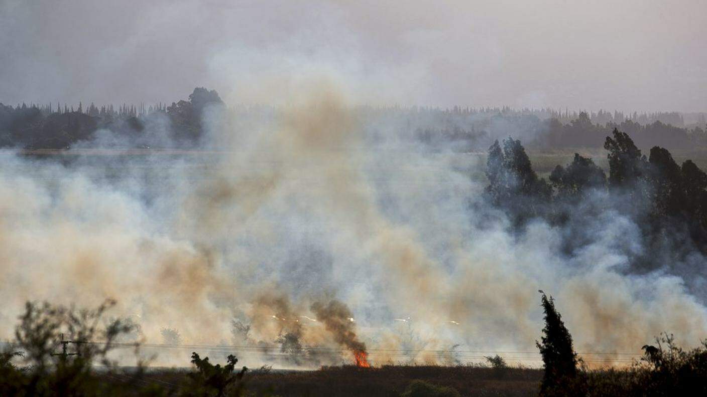 Il Golan bombardato dai velivoli dello Stato ebraico
