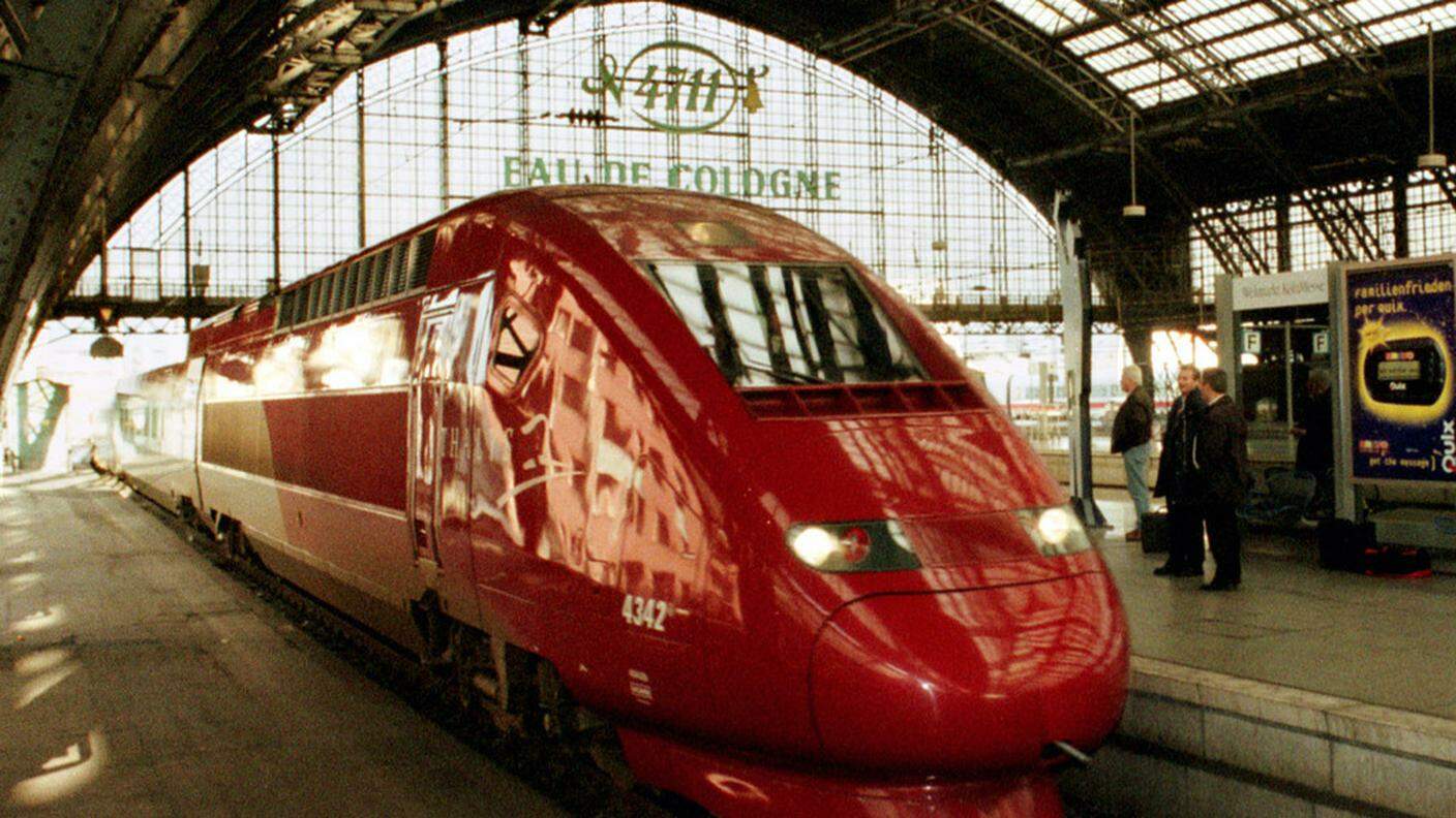 I treni ad alta velocità Thalys collegano Amsterdam, Essen e Marsiglia a Parigi
