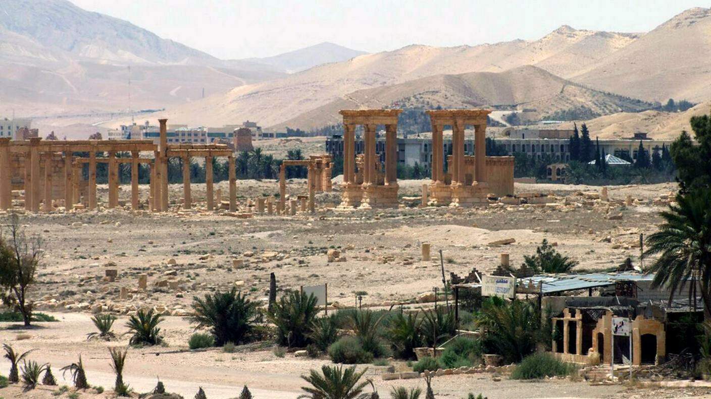 Continuano le devastazioni nell'antica città di Palmira
