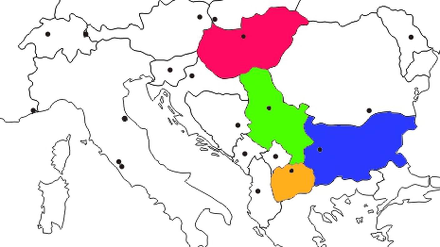 Dalla Grecia verso l'UE attraverso Macedonia, Bulgaria e Serbia per arrivare in Ungheria