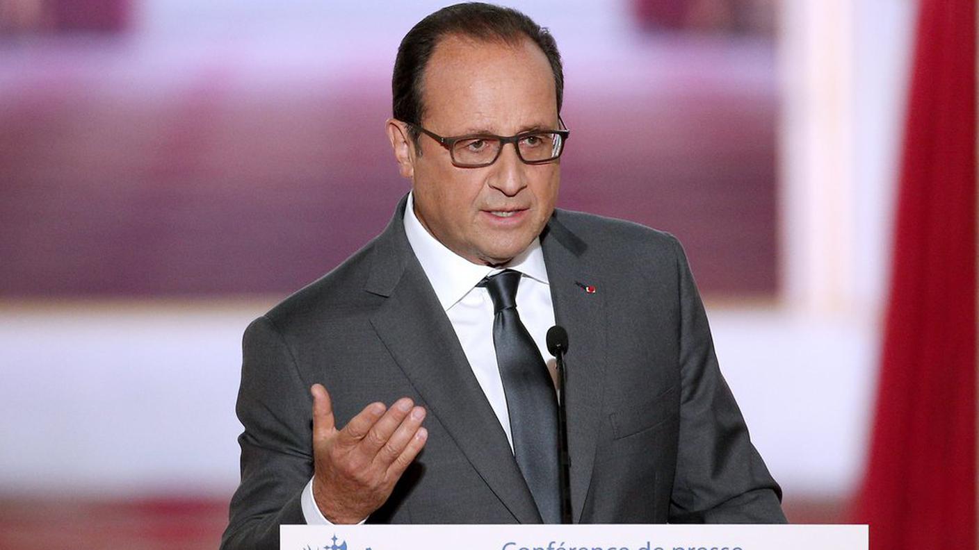 Il presidente francese François Hollande