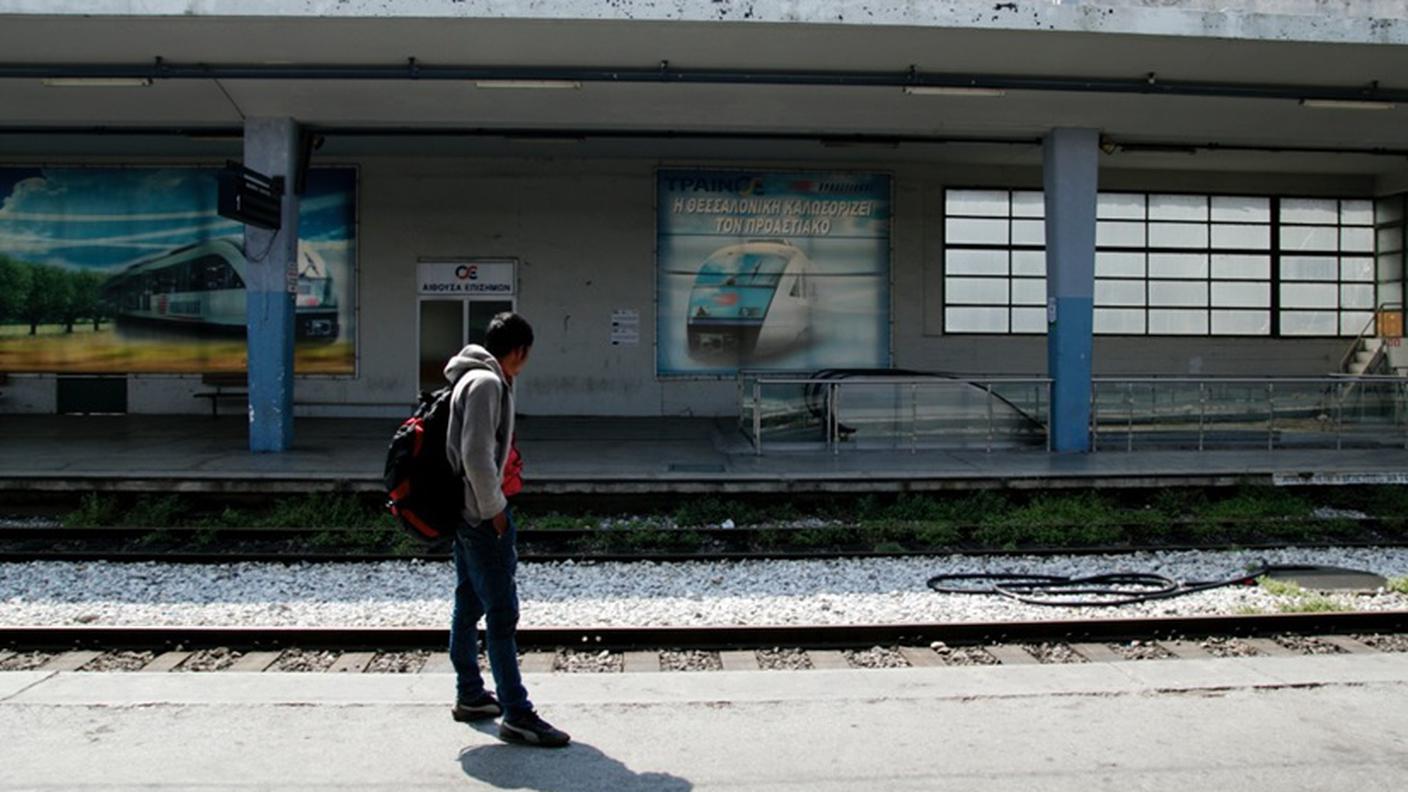 In attesa del treno....