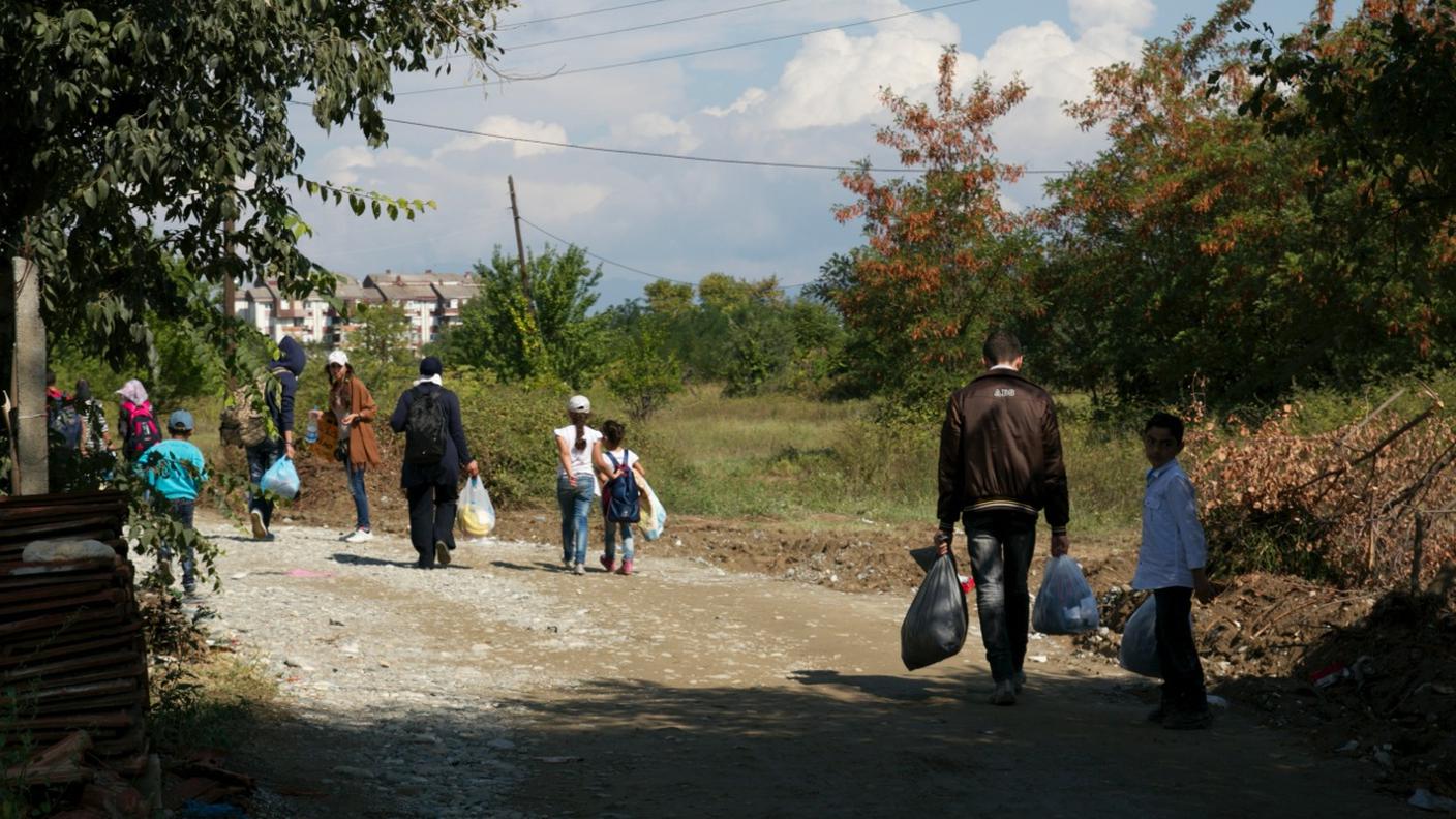 In Macedonia, appena oltre il confine greco