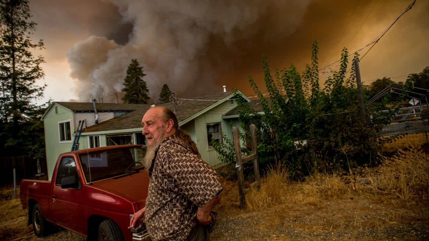 Fiamme in California