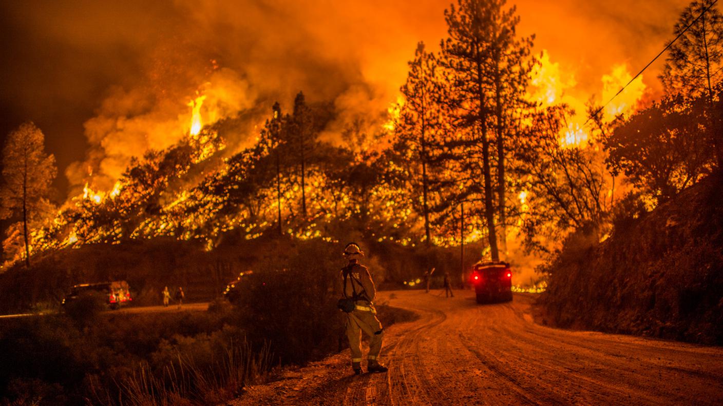 Fiamme in California
