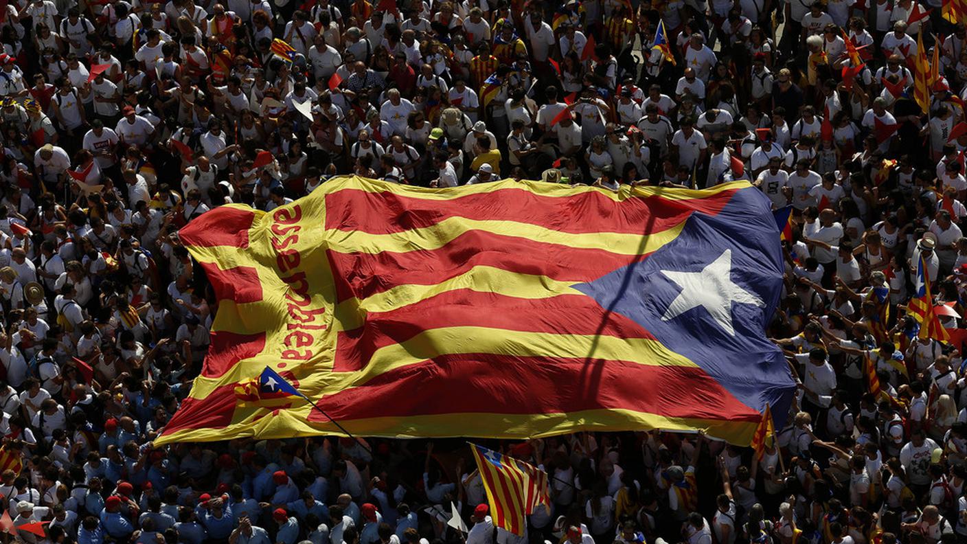 La bandiera catalana