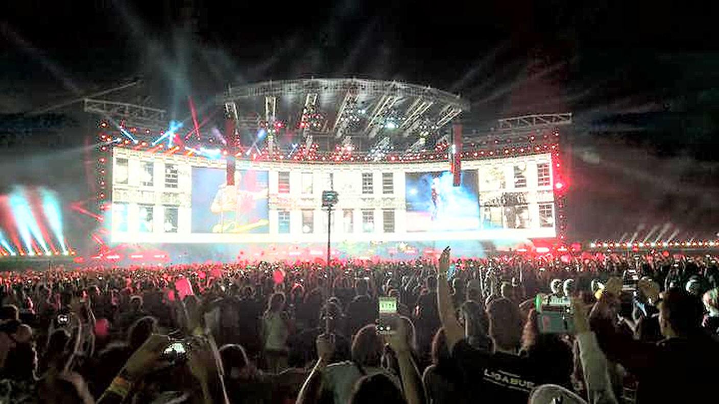Il concerto a Reggio Emilia
