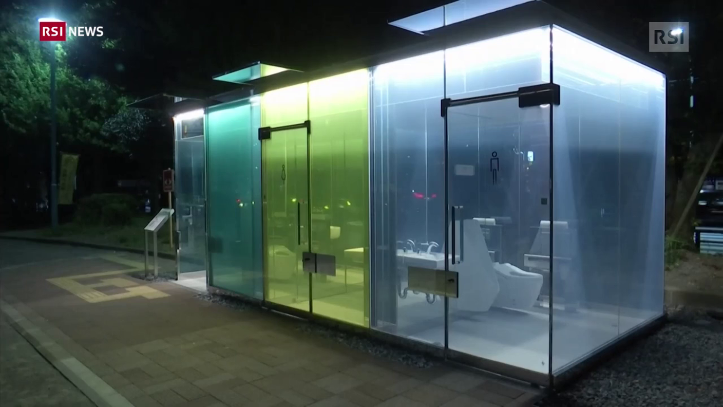 Toilette quasi senza veli in Giappone