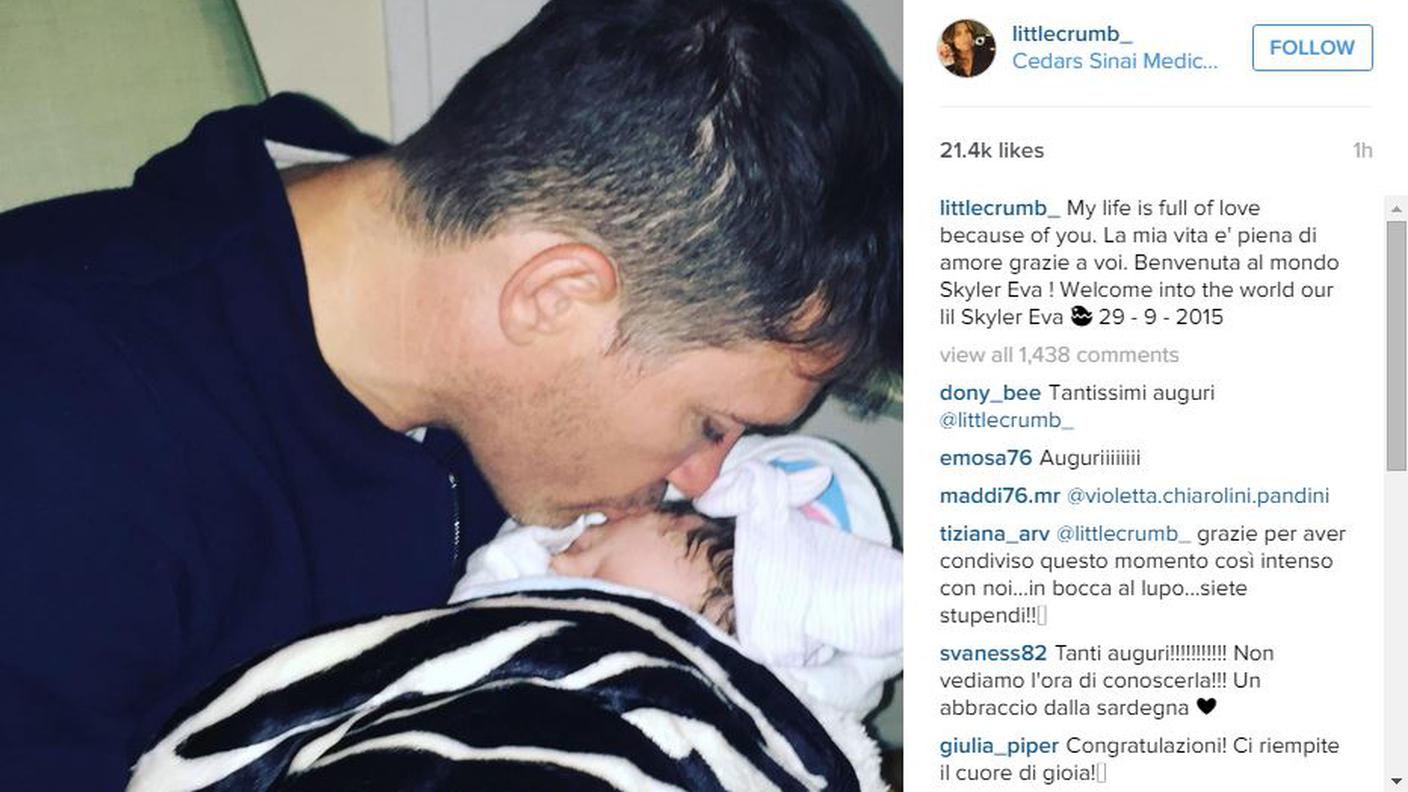 La foto pubblicata da Elisabetta Canalis su instagram