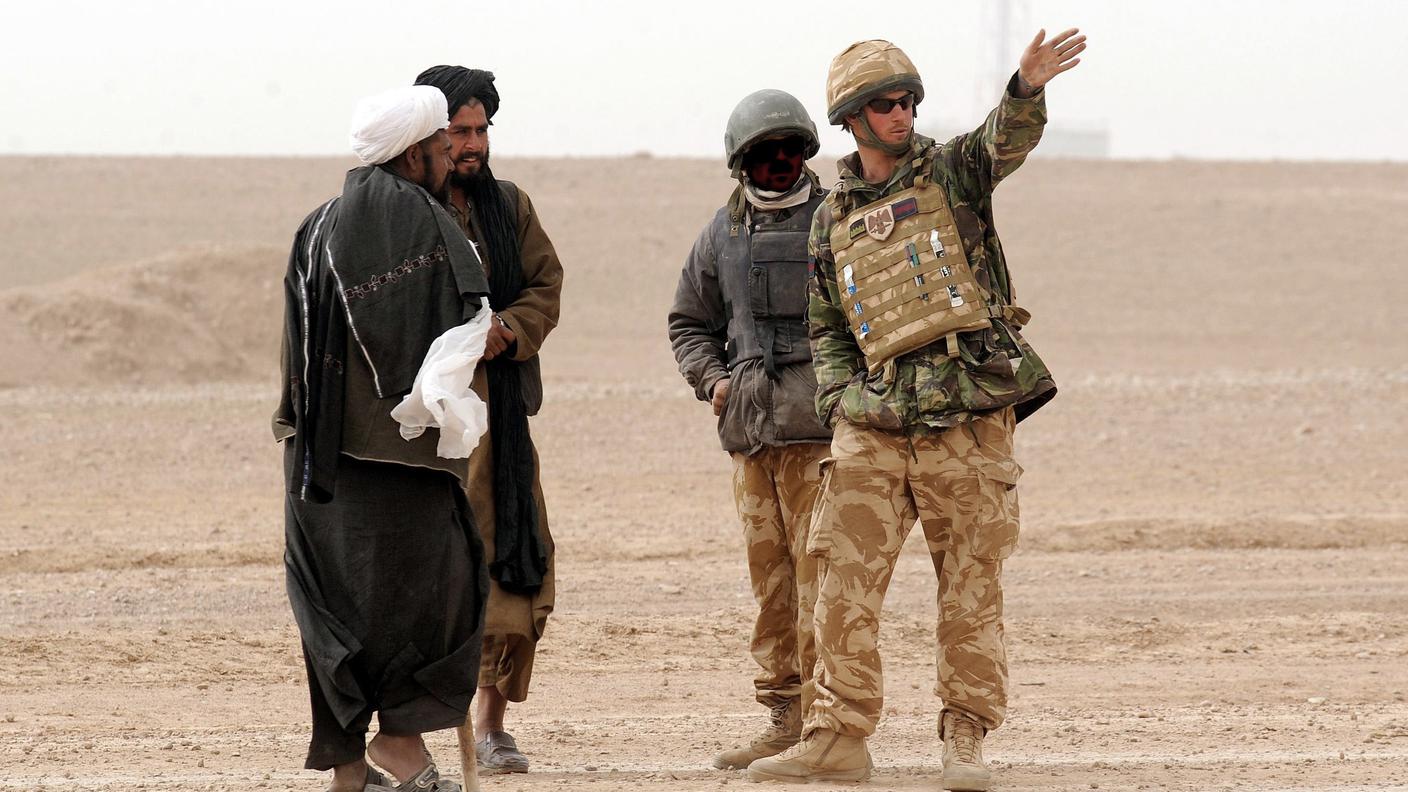 Il principe Harry in Afghanistan nel 2008