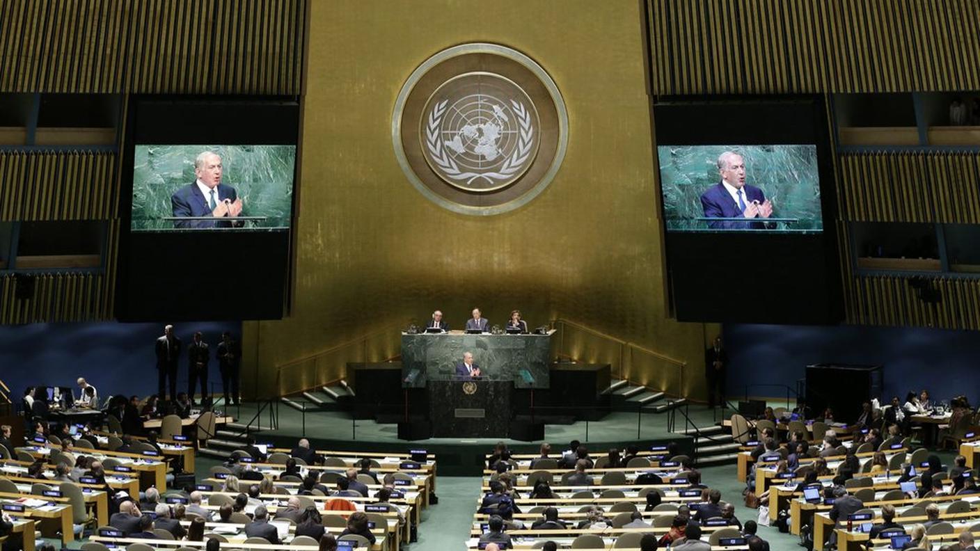 L'intervento davanti all'Assemblea generale dell'ONU