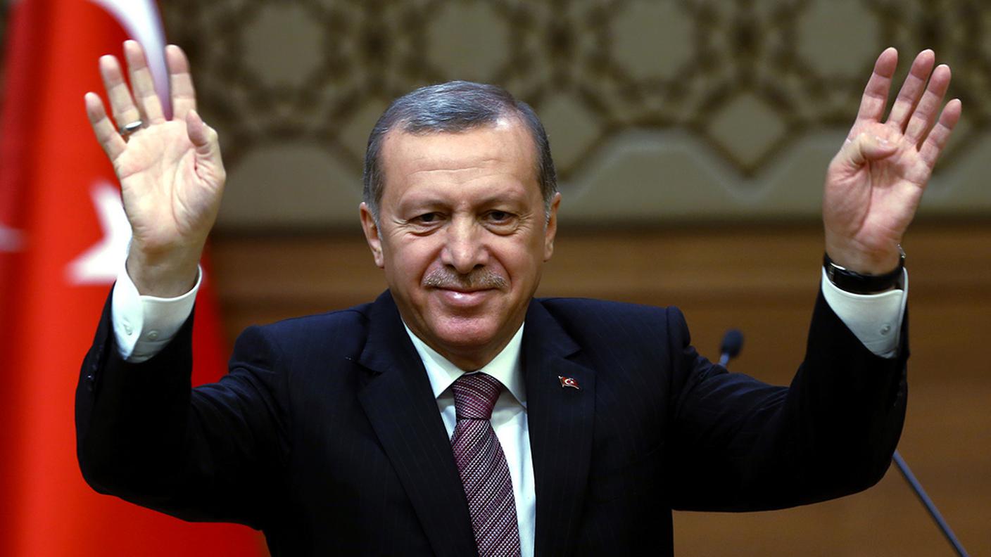 Erdogan davanti al Parlamento