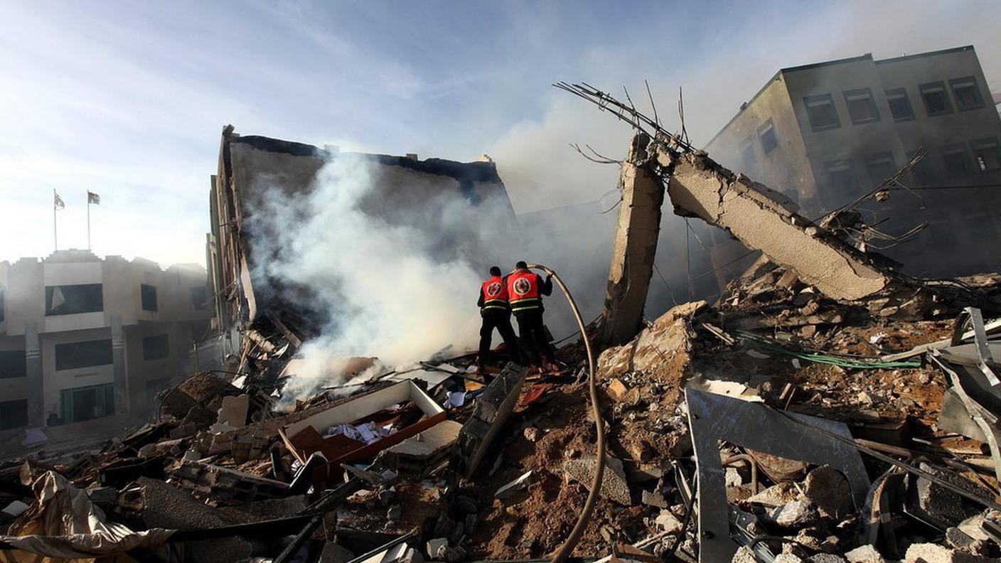 Raid israeliani a Gaza City