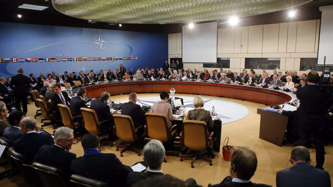 I ministri dell'Alleanza atlantica riuniti a Bruxelles